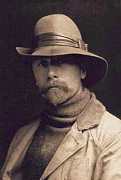 Edward S. Curtis, self portrait, 1889